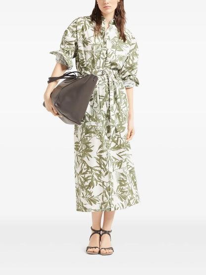 Printed Cotton Dress