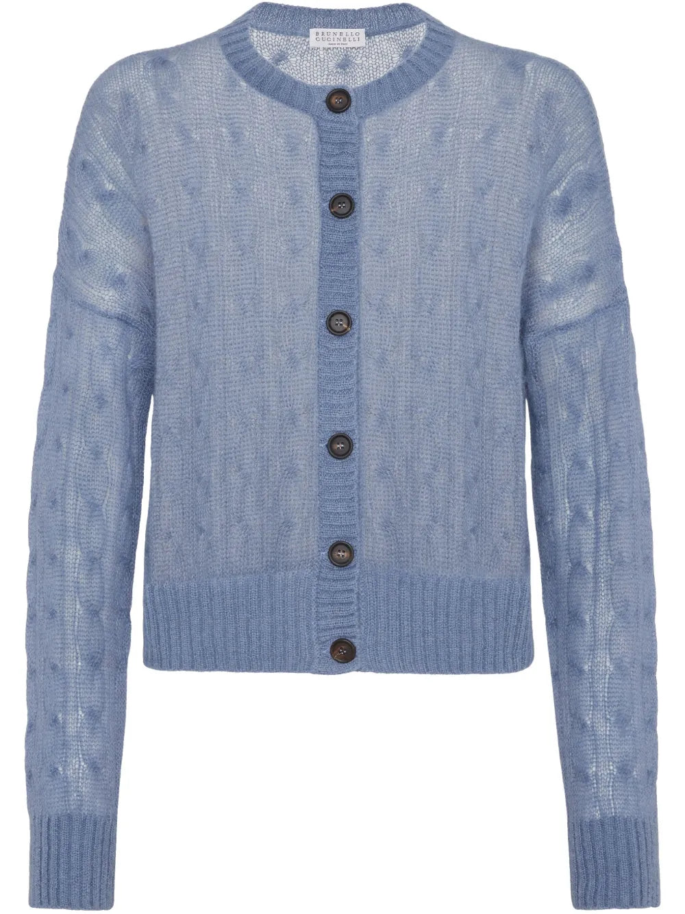 Cable-Knit Cardigan