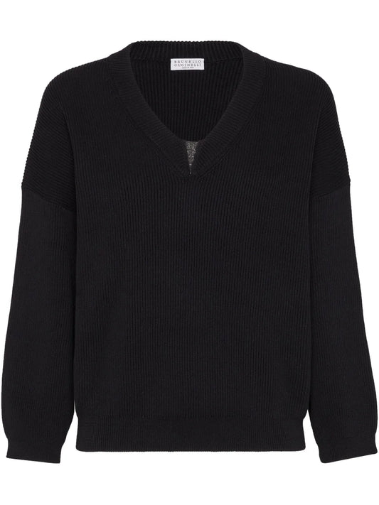 Monili-Detail Jumper