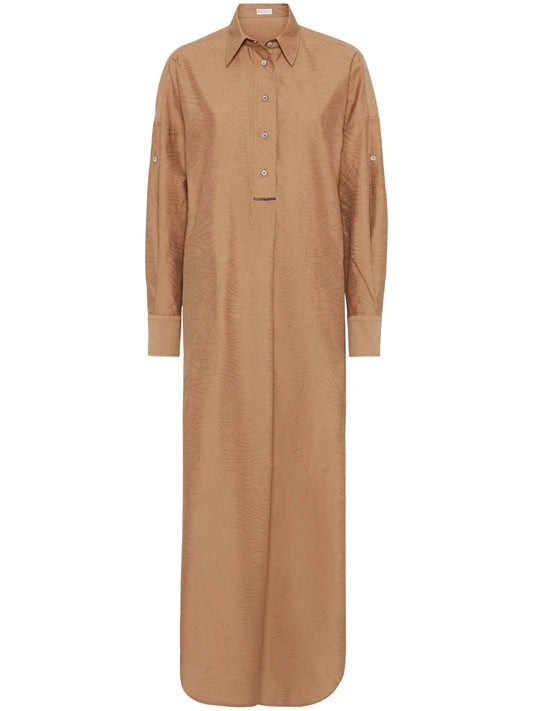 Jacquard Shirtdress