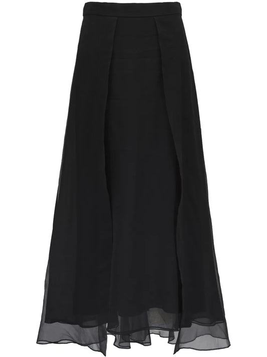 Silk Maxi Skirt
