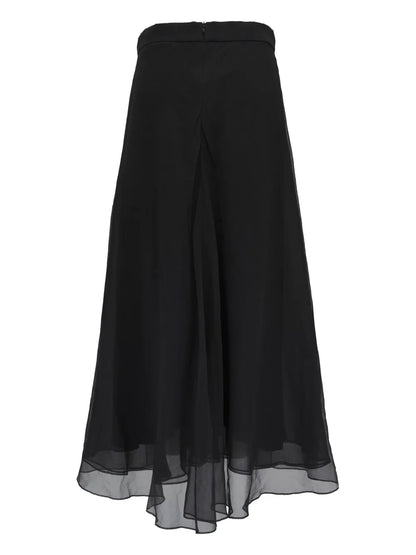 Silk Maxi Skirt