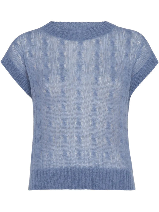 Cable-Knit Top
