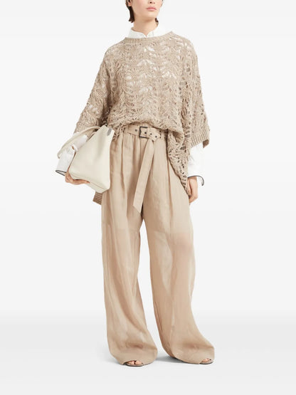 Foliage Lace Poncho