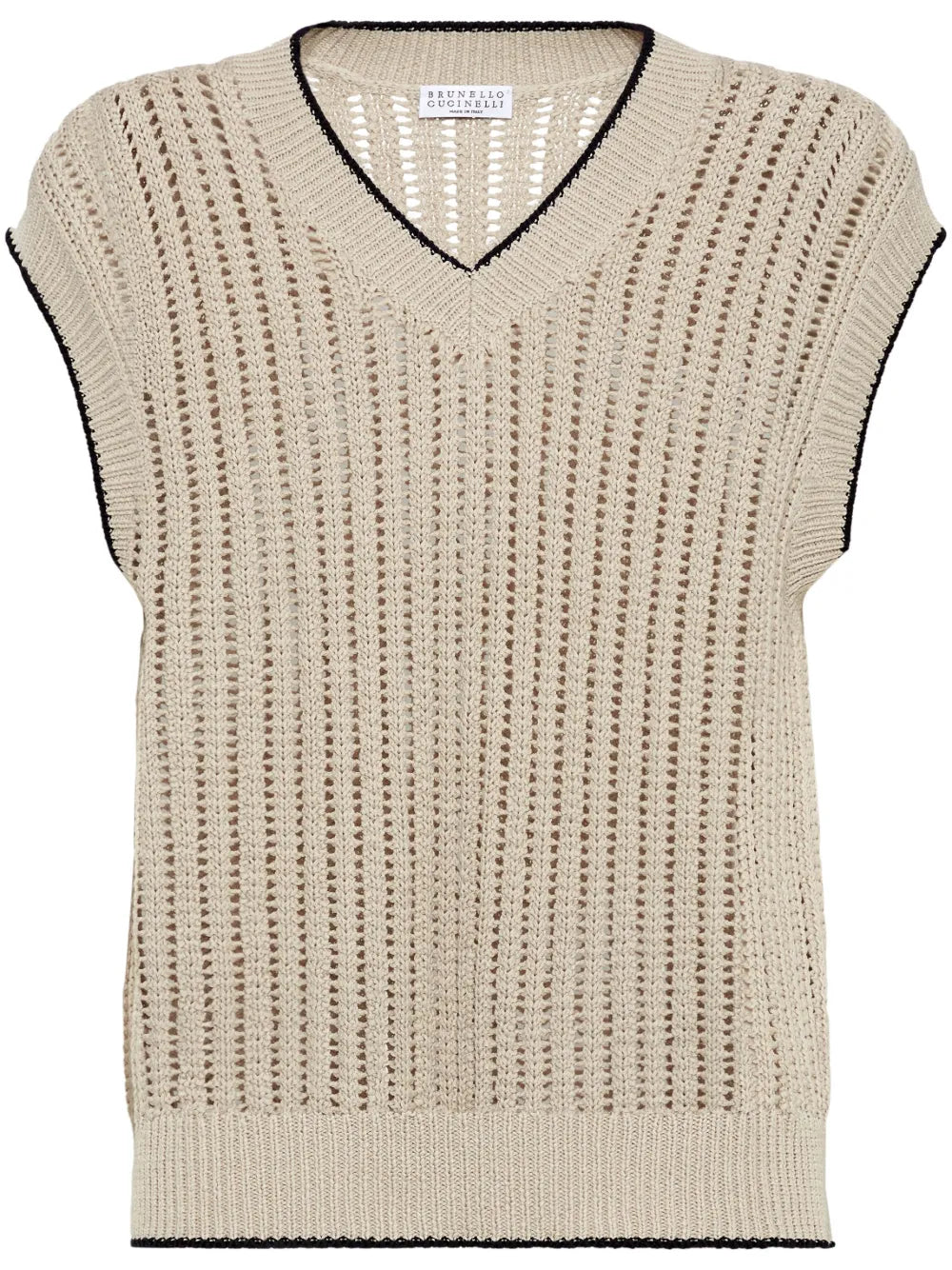 Monili-Detail Vest