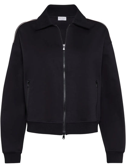Monili-Detail Jacket