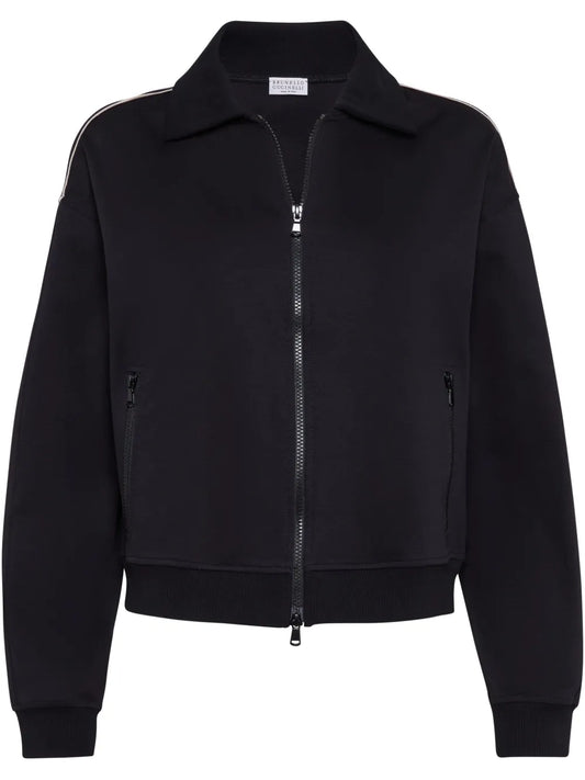 Monili-Detail Jacket