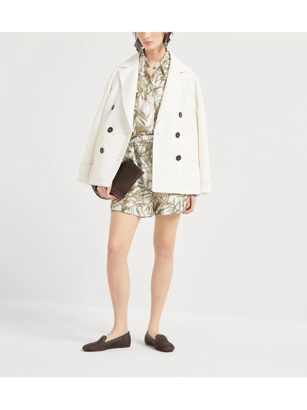 Herbarium-Print Shorts