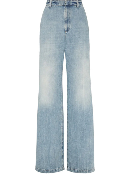 High-Rise Wide-Leg Jeans