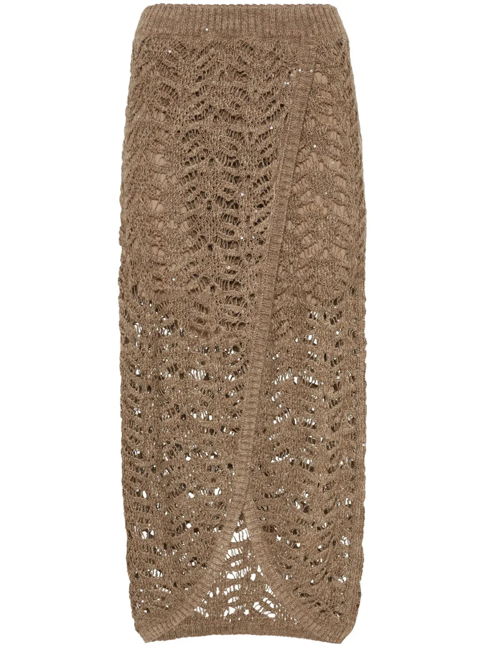 Lace-Patterned Skirt