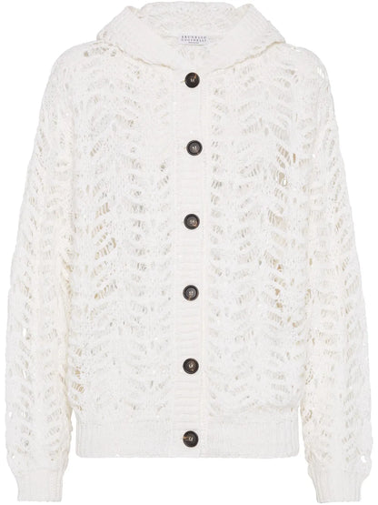 Foliage-Lace Cardigan