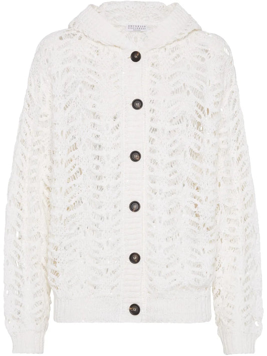 Foliage-Lace Cardigan