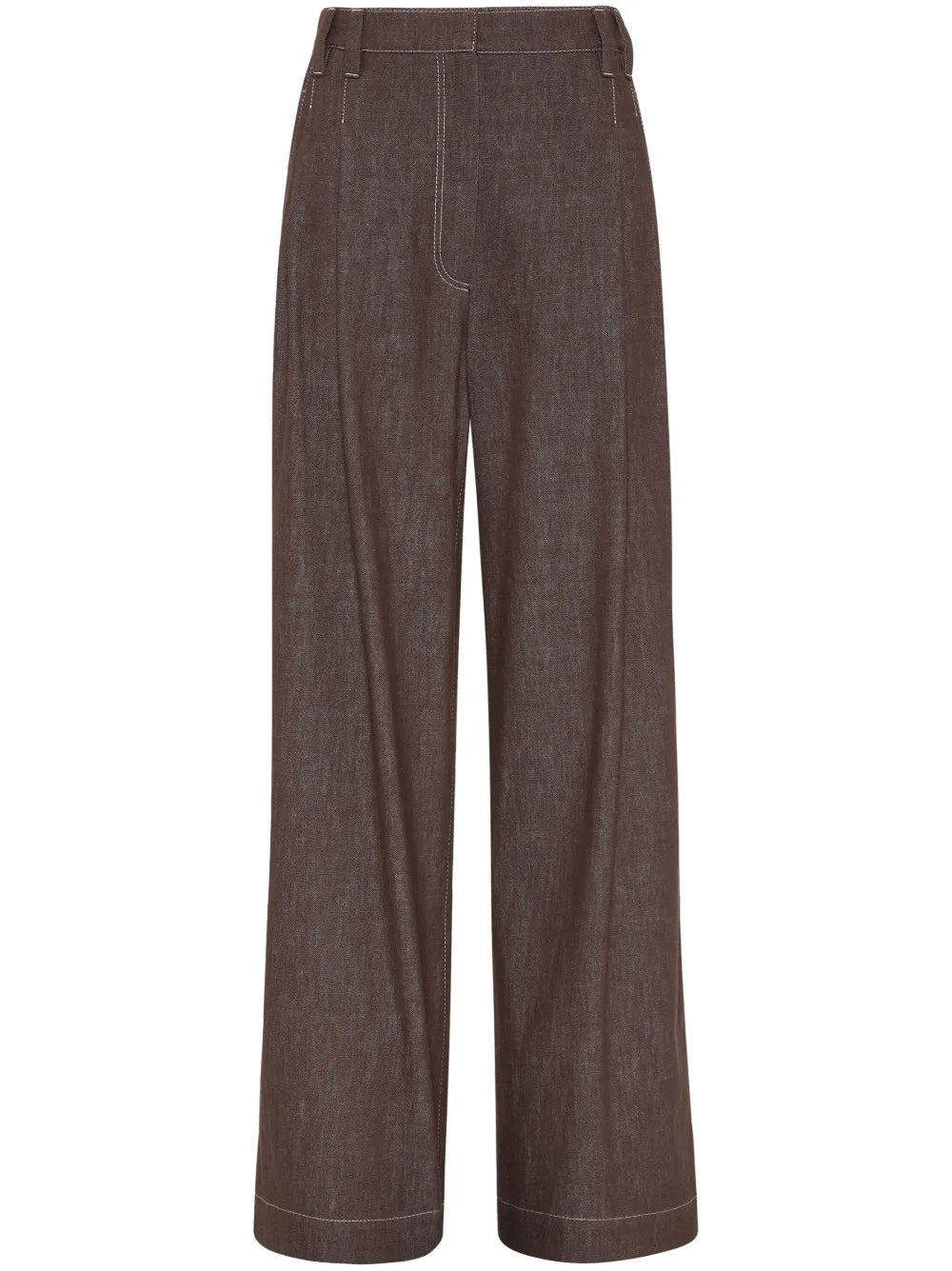 Straight-Leg Trousers