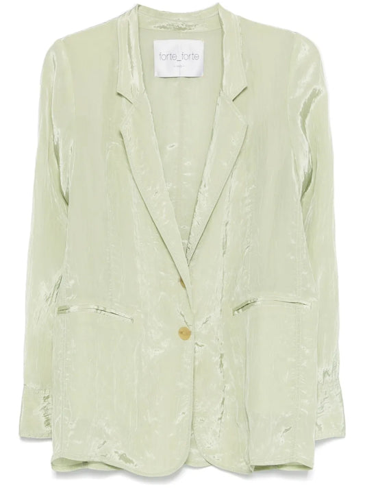 Crinkled Blazer