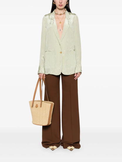 Crinkled Blazer