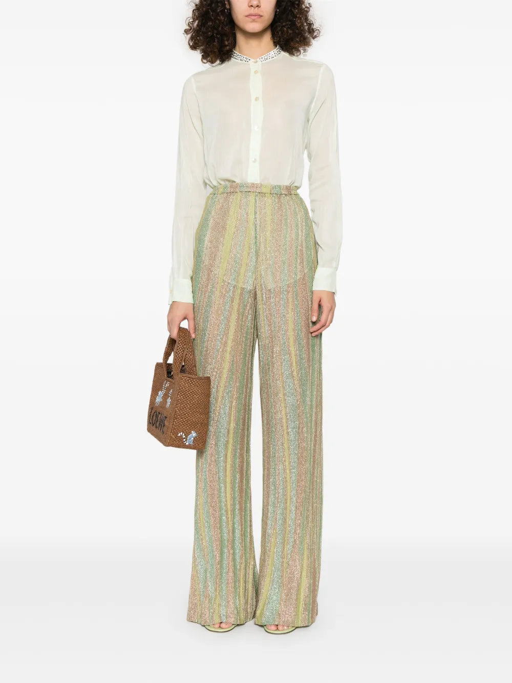 Crystal-Embellished Shirt