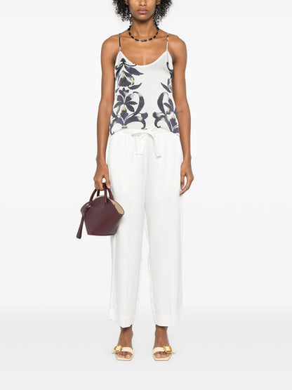Floral-Print Top