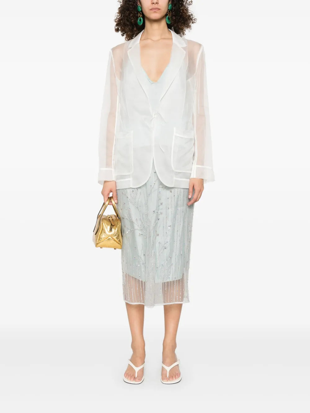 Organza Blazer