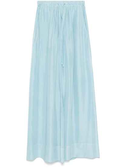 Silk Palazzo Pants