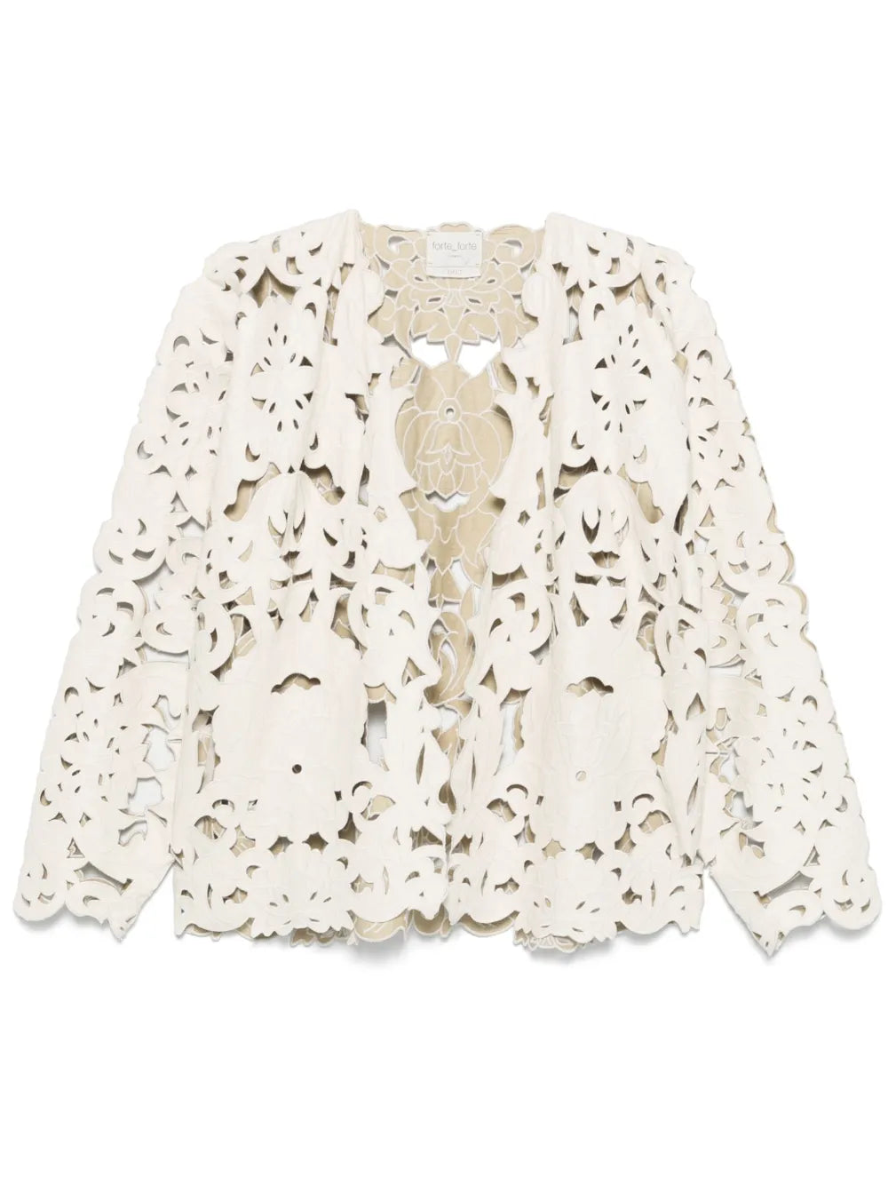 Guipure-Lace Jacket