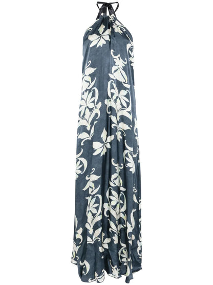 Floral-Print Maxi Dress