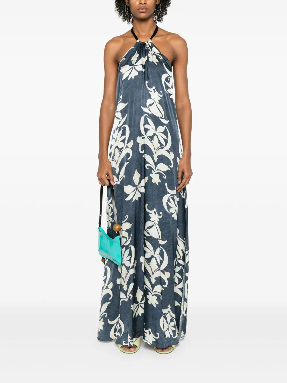 Floral-Print Maxi Dress