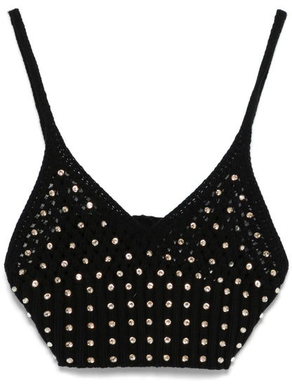 Crystal-Embellished Top