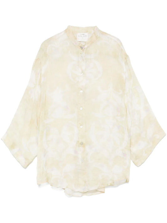 Floral-Print Shirt
