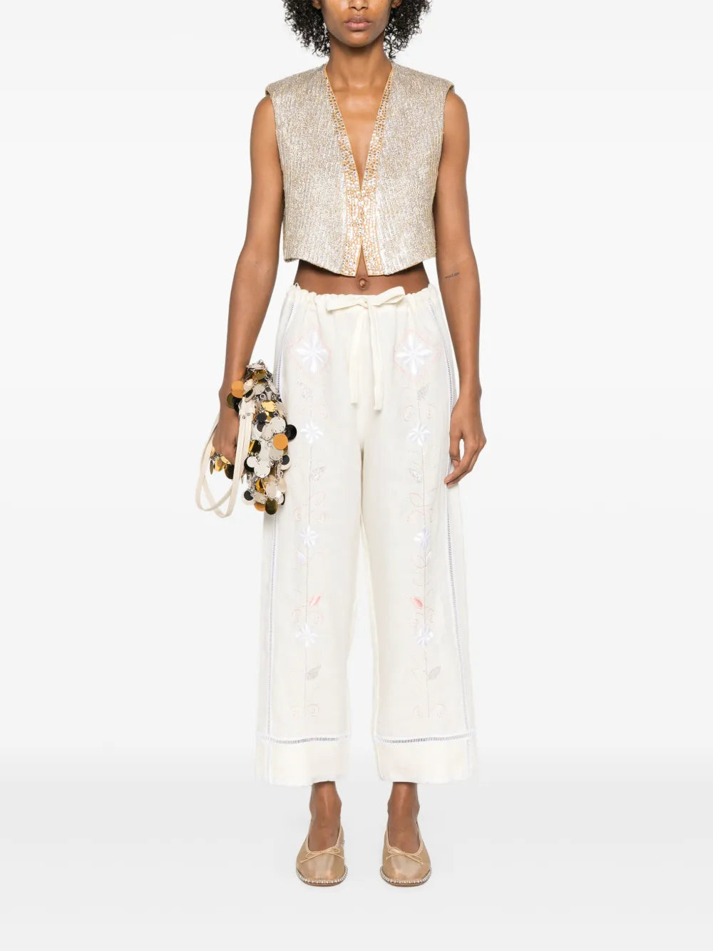 Embroidered Trousers