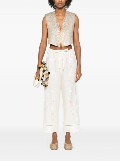 Embroidered Trousers