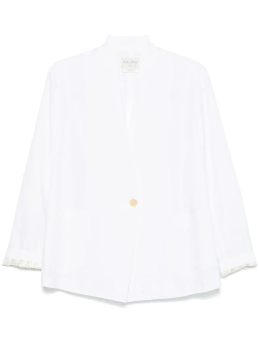 Twill-Weave Blazer