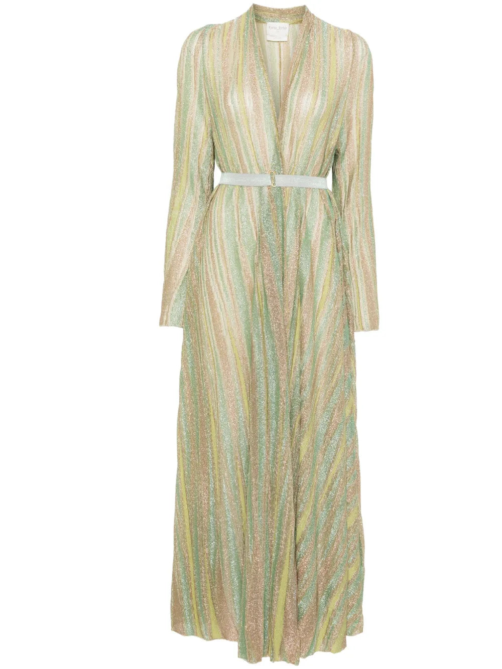 Lurex Midi Dress
