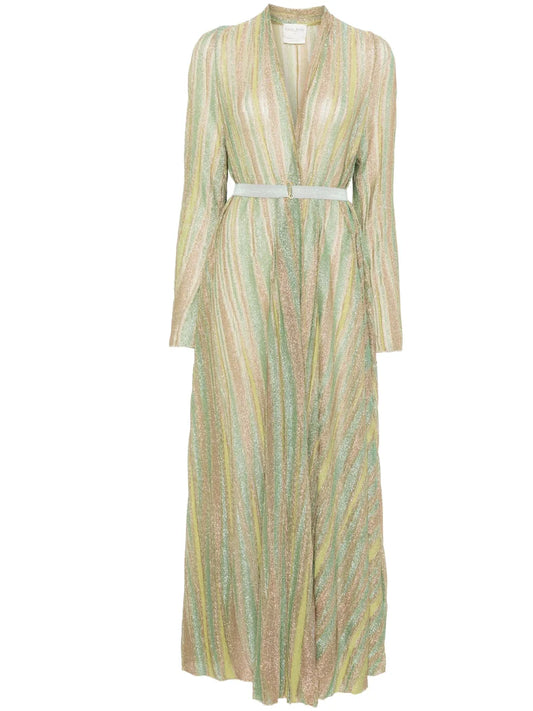 Lurex Midi Dress