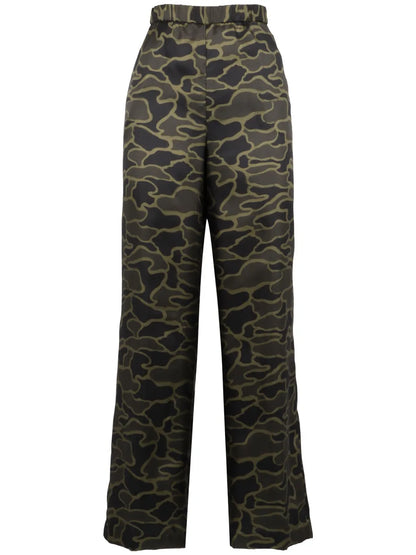 Camouflage-Pattern Trousers