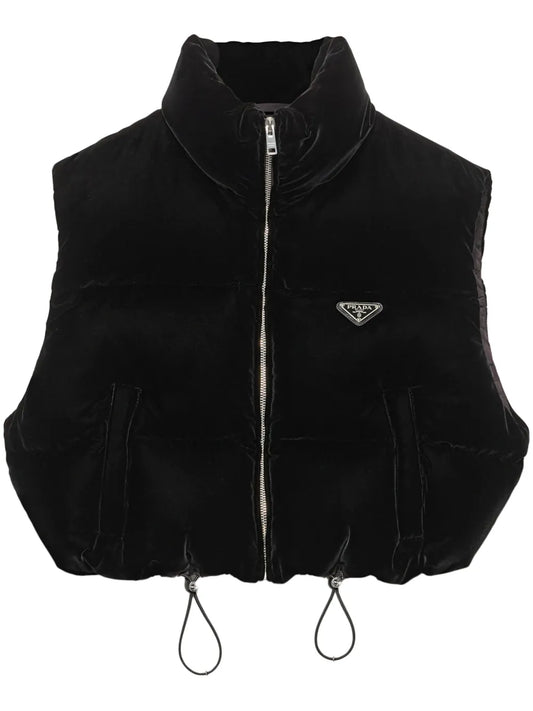 Velvet Down Vest