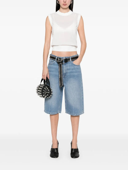 Mock-Neck Tank Top