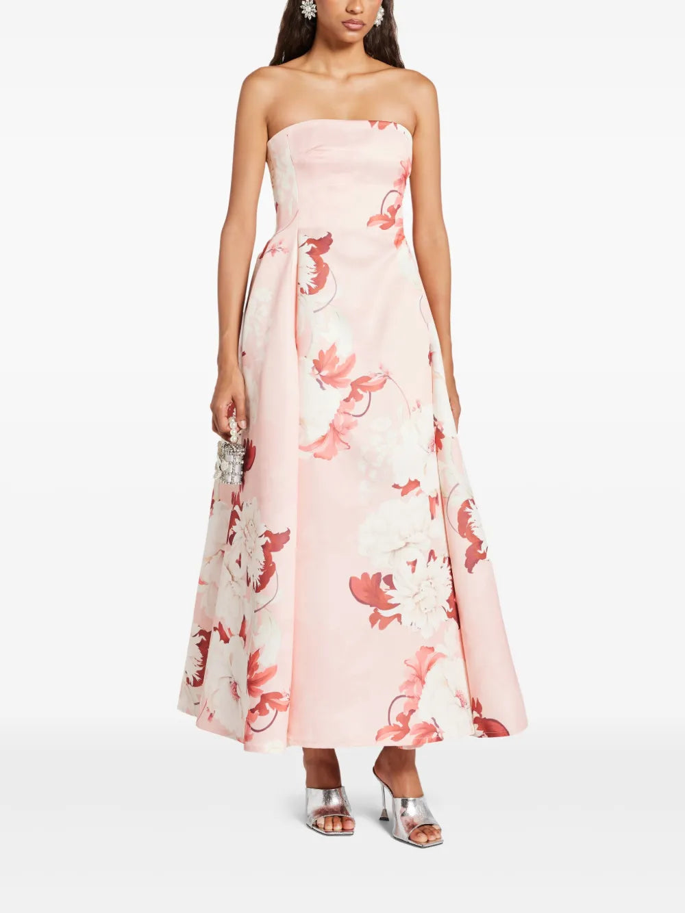 Nora Bustier Maxi Dress