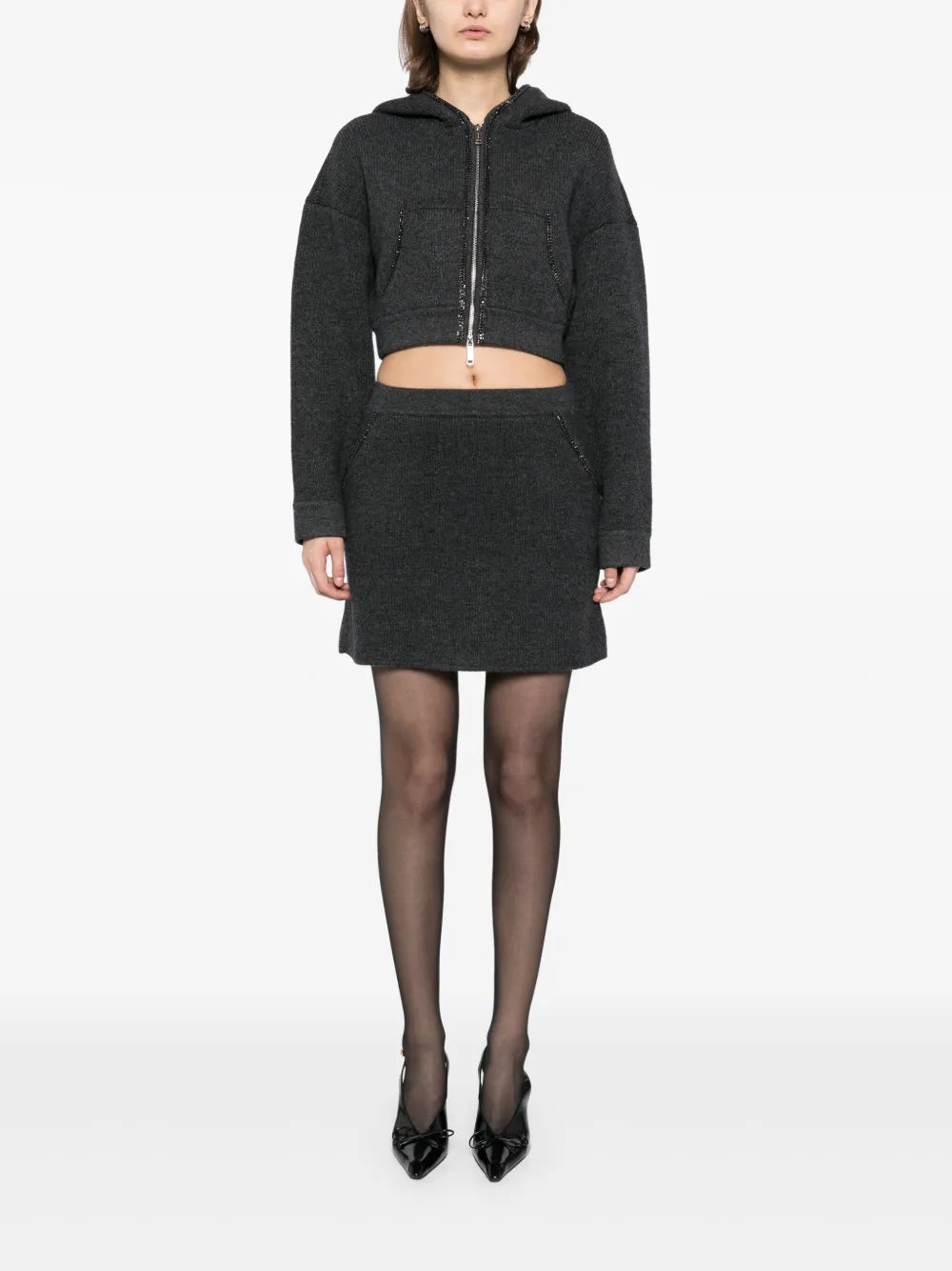 Knitted Mini Skirt