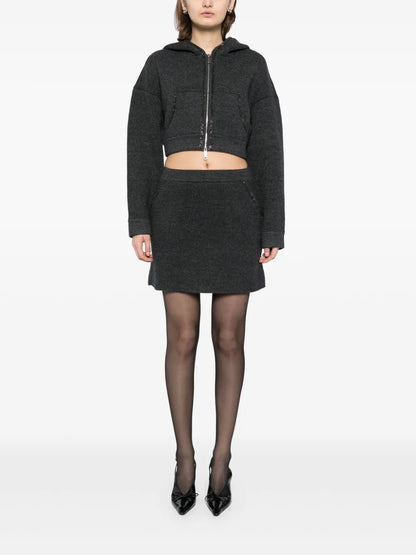 Knitted Mini Skirt