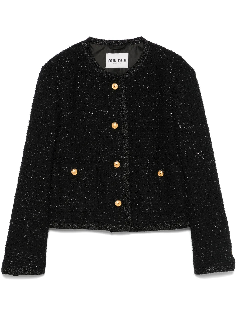 Lamé Bouclé Jacket