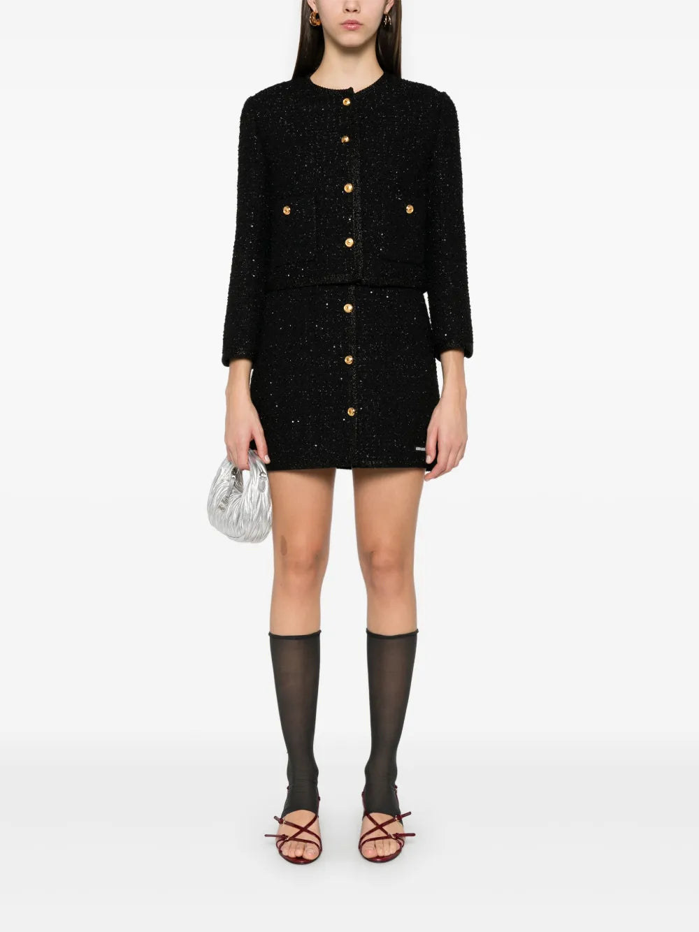 Lamé Bouclé Jacket