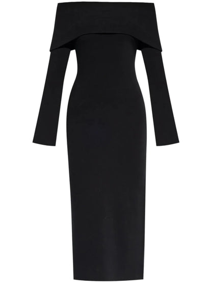Off-Shoulder Maxi Dress