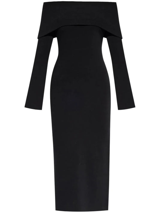Off-Shoulder Maxi Dress