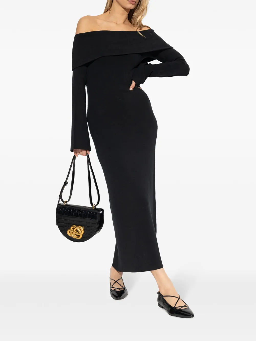 Off-Shoulder Maxi Dress