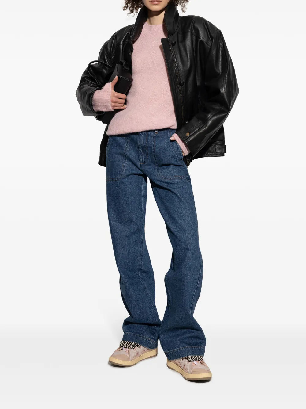 Raglan-Sleeve Jumper