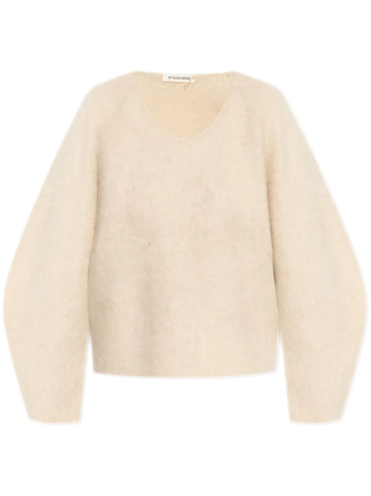 Balloon-Sleeve Jumper