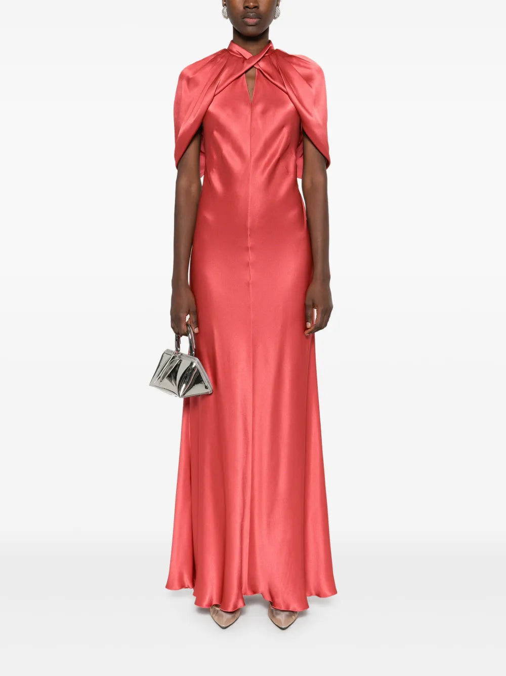 Draped Maxi Dress