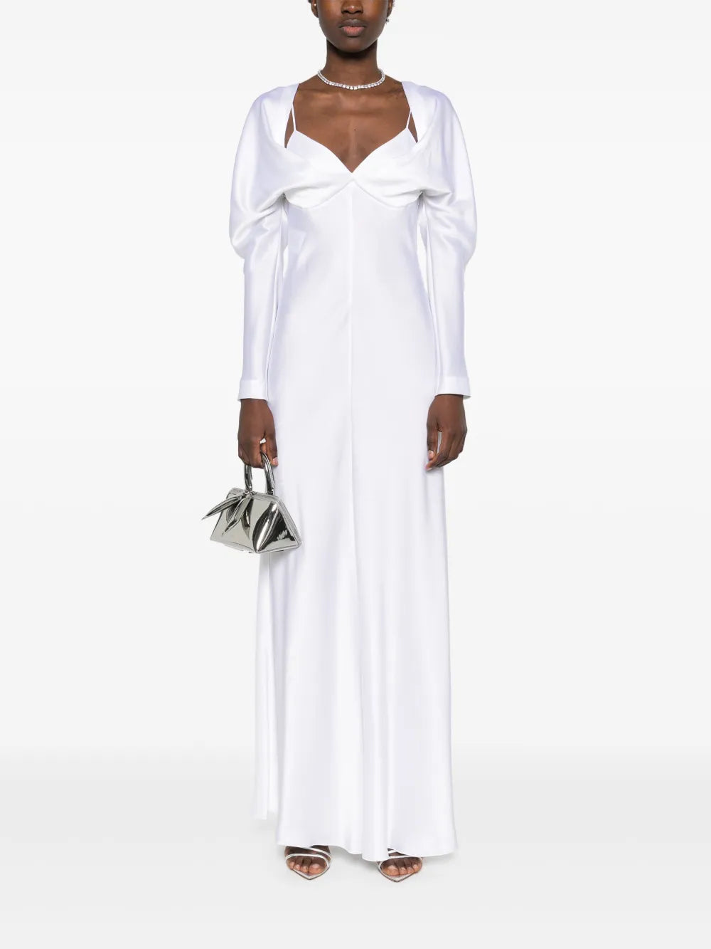 Draped Maxi Dress