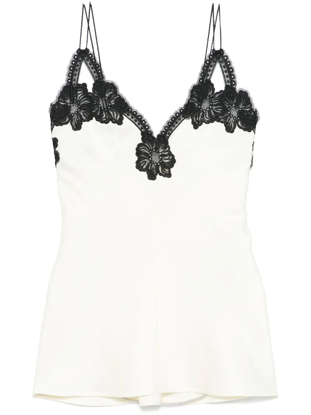 Lace-Detailed Tank Top