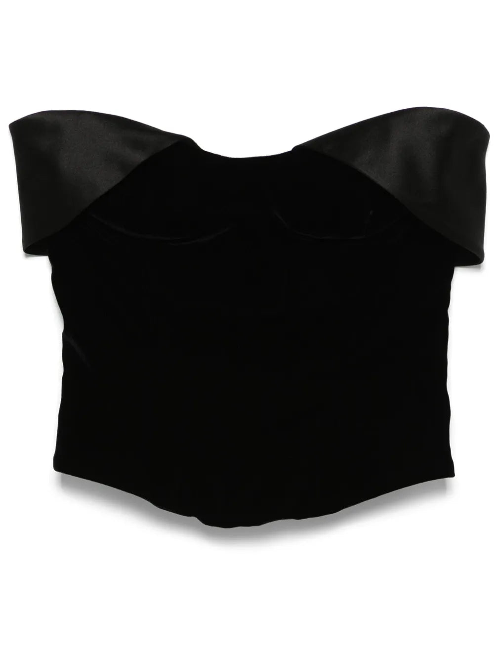 Velvet Corset Top